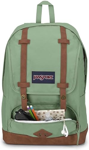 Vista 11 de JanSport Cortlandt - Mochila para laptop de 15 pulgadas, 25 litros marino