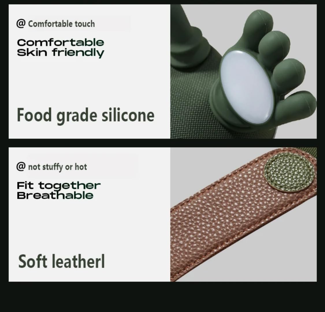 Masseur chauffant bionique, masseur Shiatsu portable sans fil pour le cou et le dos, massage électrique des tissus profonds 4D, design simulé de la main humaine pour soulager la douleur et