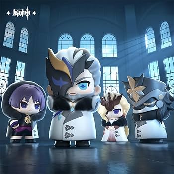 【原神】公式正規品　未開封　執行官　アクリルスタンド　ボックス 原神】公式正規品 未開封 執行官 アクリルスタンド ボックス