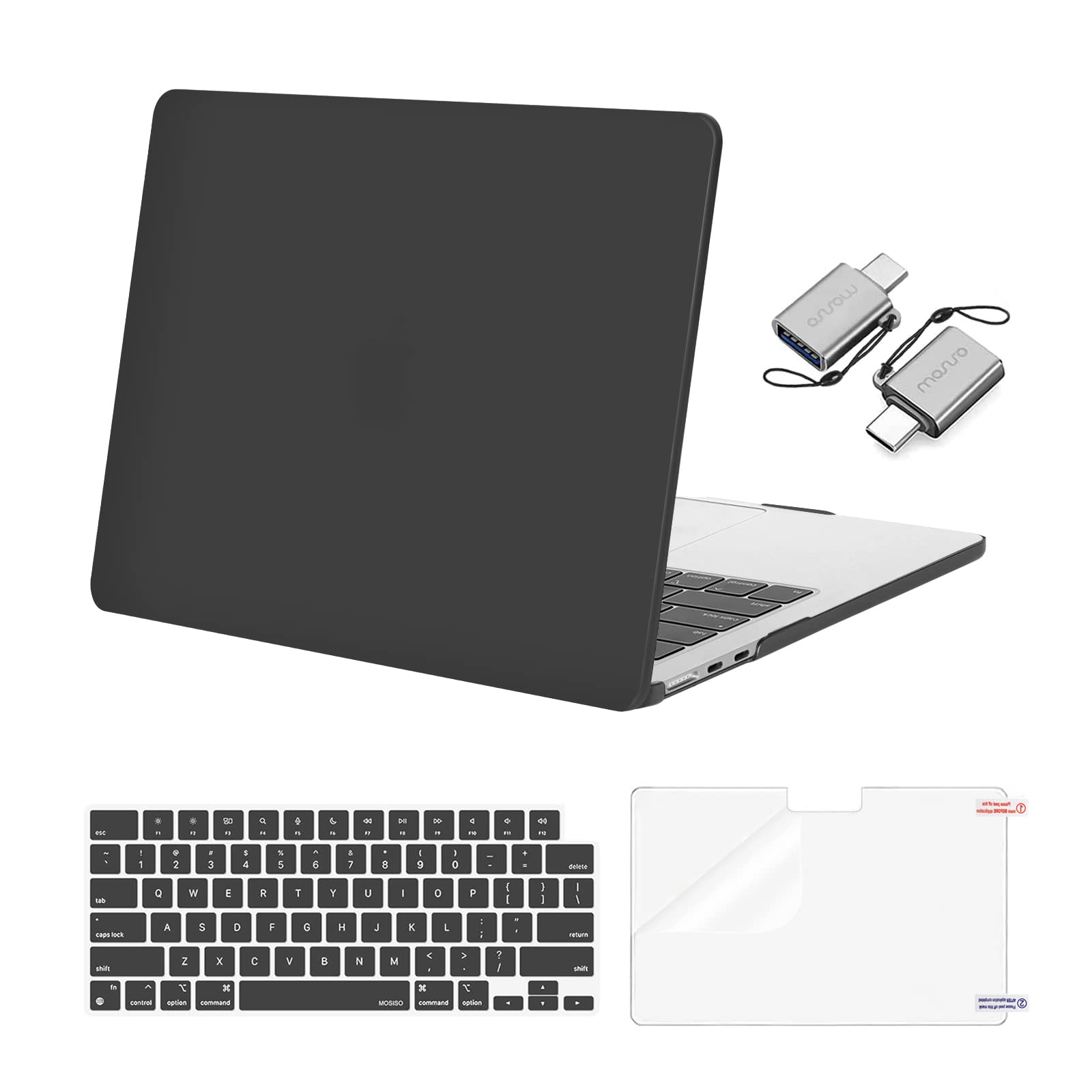 MOSISO Compatible with MacBook Air 13 inch Case M5 2026 M4 M3 M2 2025-2022