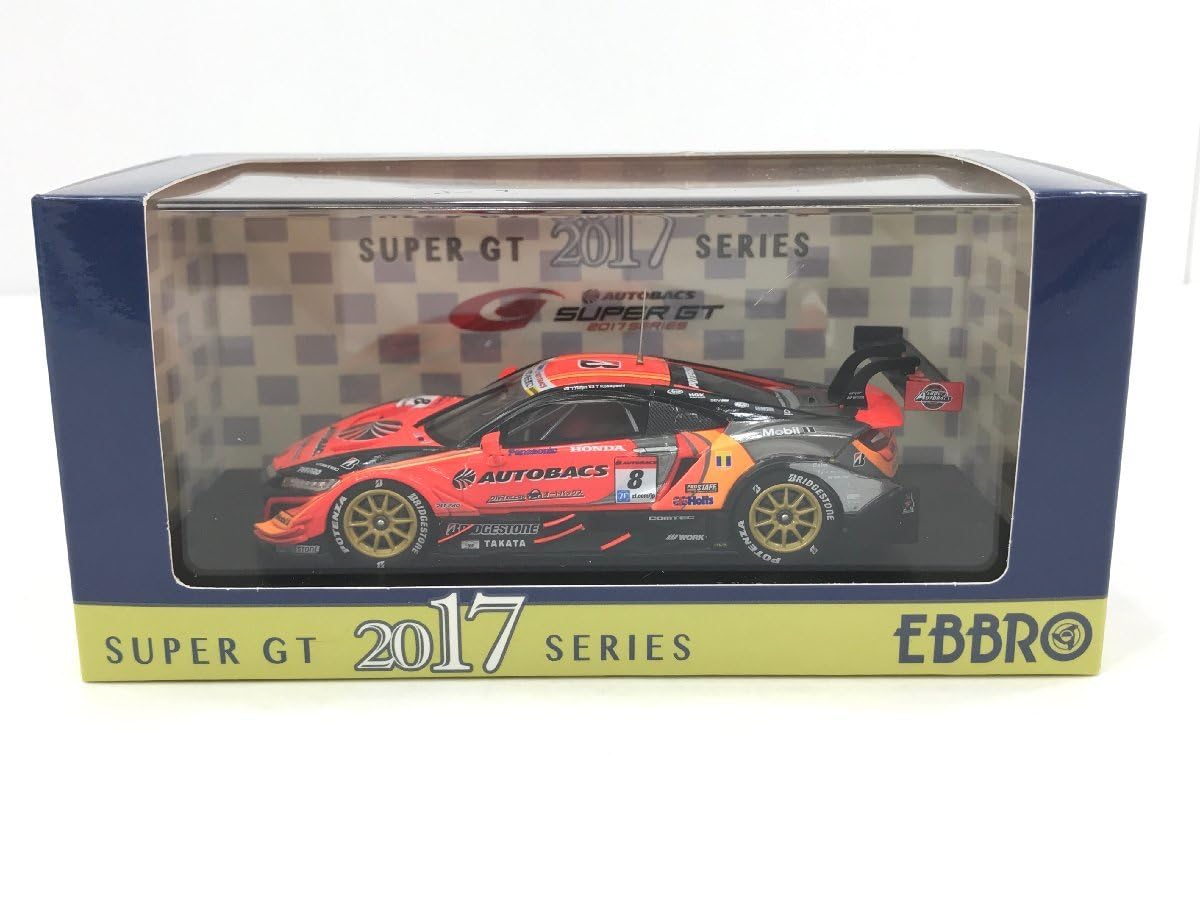 Amazon | ☆EBBRO 1/43 SUPER GT GT500 2017 ARTA NSX-GT No.8 45516