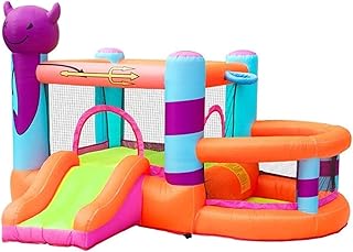 Inflatable Bounce House Bounce House for Kids Kids Bouncy Castle Inflatable Bouncy Castle,Large Inflatable Castle Children's Indoor Outdoor Playground Inflatable Bouncer Bounce House Summer Gift