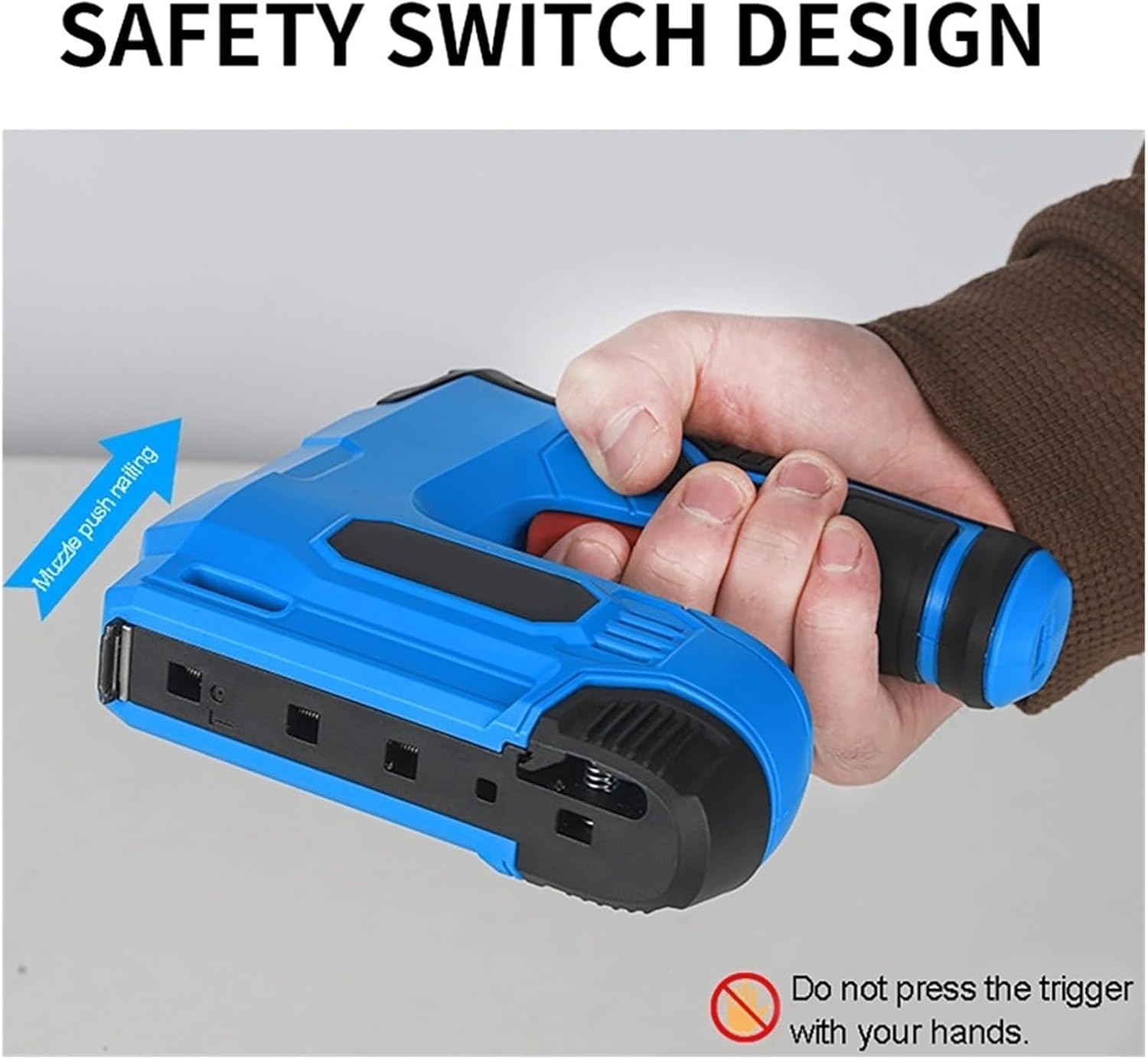 建設用釘打機、 電動ホッチキス リチウムイオン コードレスネイルガン ステープルガン ネイラー ホッチキス家具 DIY ツール 木枠