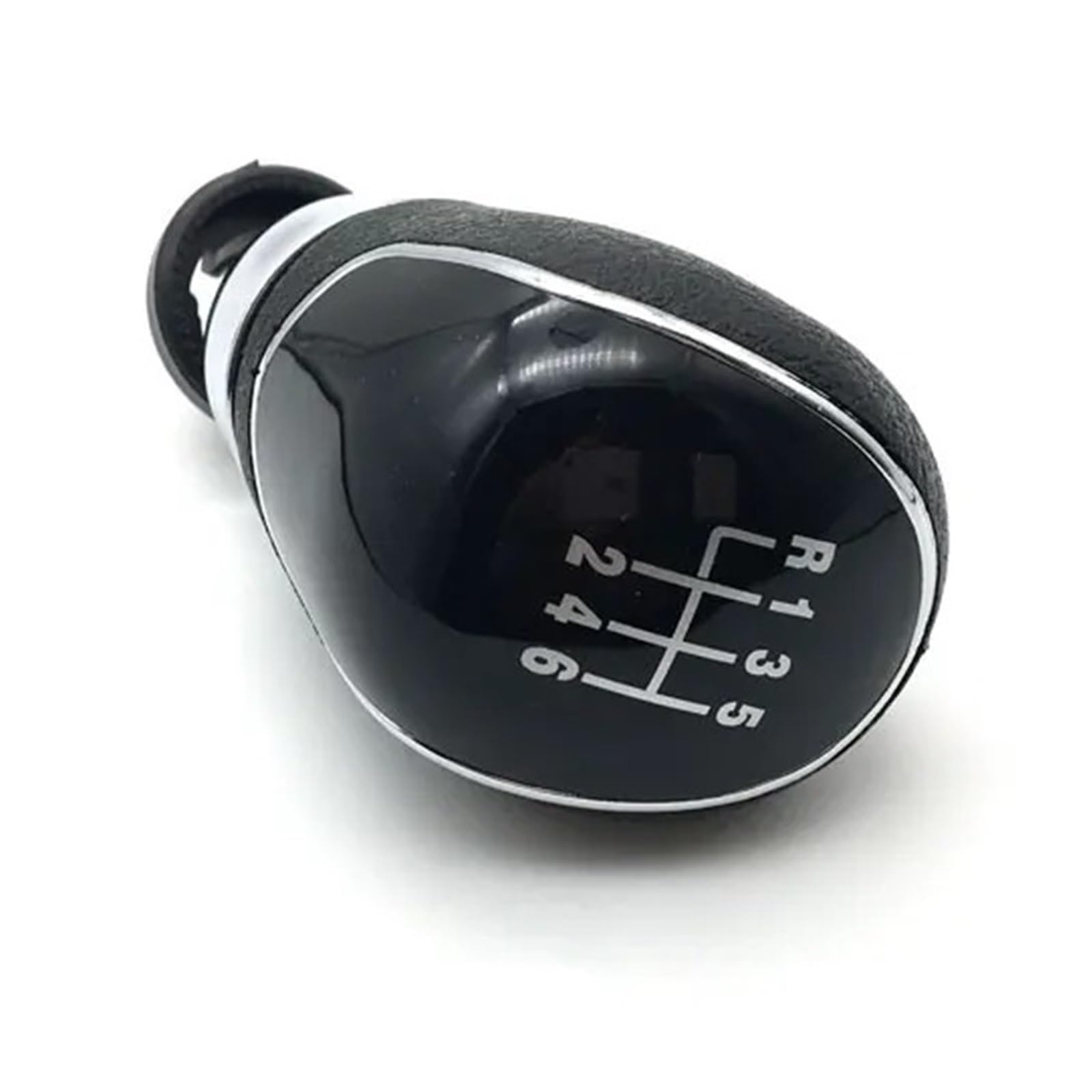 Sauanmnktp Black 6Speed Gearshift Knob For Focus 2004-2007 Gear Shift Knob 5 6 Speed Manual