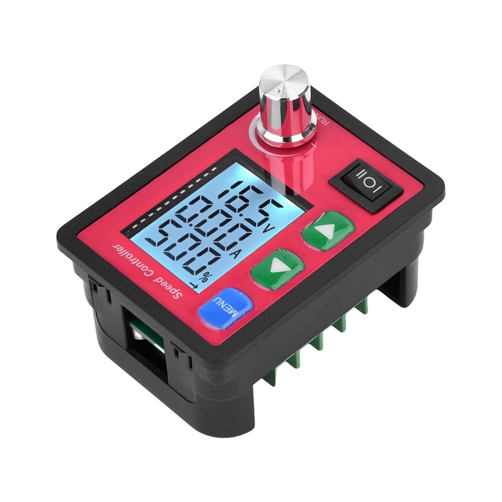DC6-55V 15A PWM Control remoto inteligente DC Brush Motor controlador de velocidad hacia adelante atrás ajustable