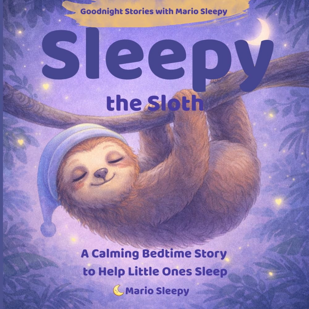 Sleepy the Sloth: A Very Gentle Bedtime Story (Goodnight Stories with Mario Sleepy)