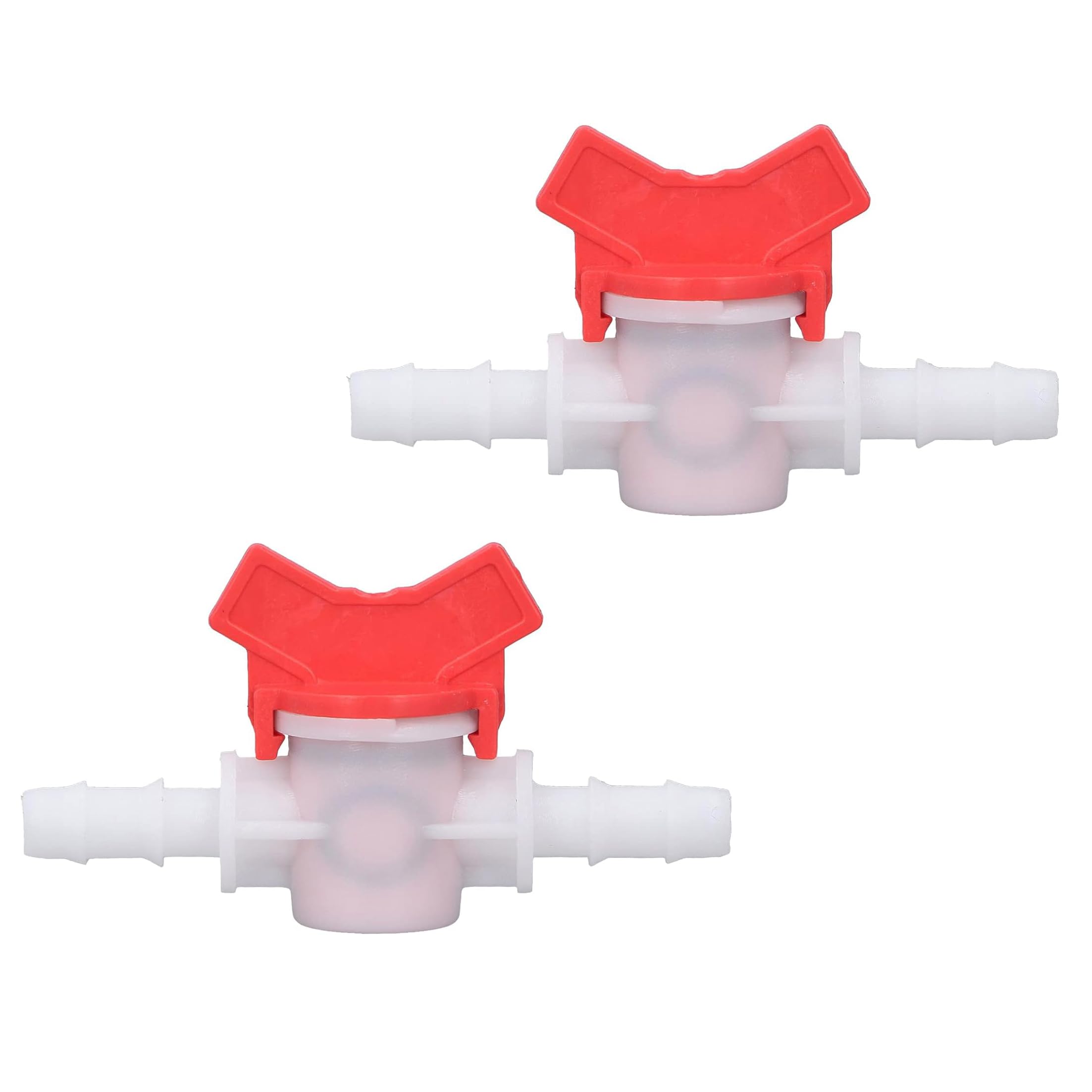 MiOYOOW Aquarium Schlauchventil 12/16mm - ABS Wasserregelventil Mit Schnellverschluss