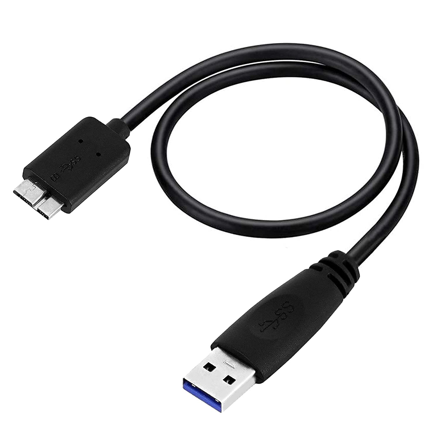 ikis-High Speed External Hard Drives Disk Hdd Usb 3.0 Cable A To MicroB Data Transfer Cable Converter Cable For Compatible With Wd/Bufallo/Seagate/Toshiba/Samsung/Hitachi/Transcend/Sony/Hp/Sony,Multi