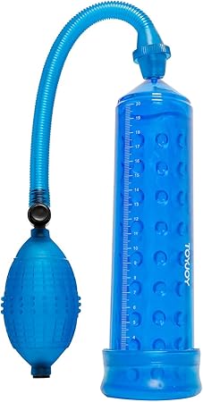 ToyJoy Power Massage Pump W. Sleeve Vibrador Azul - 397 gr ...