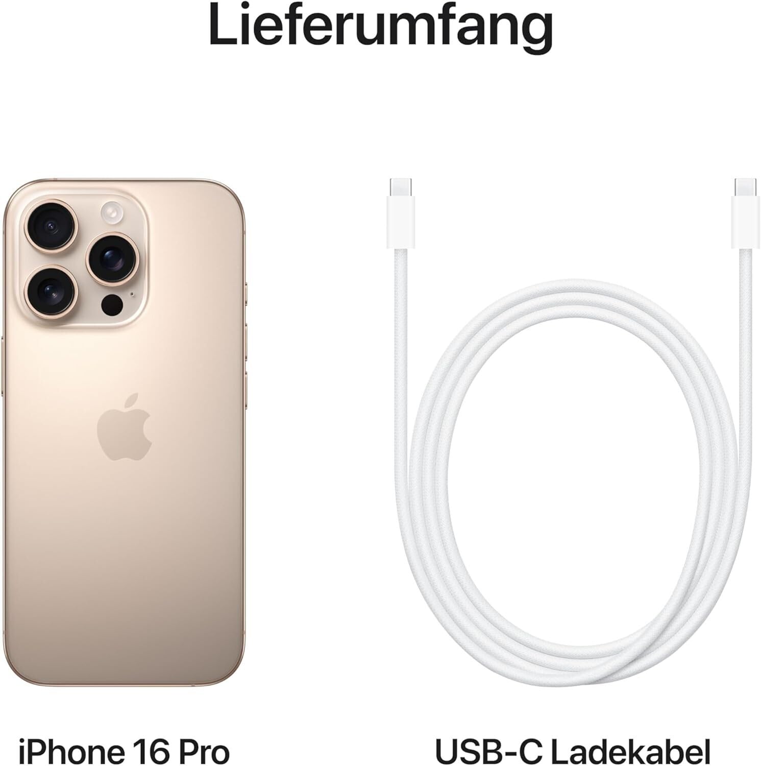 Apple iPhone 16 Pro, 128GB, Titanio color Desierto (Reacondicionado) — view 6