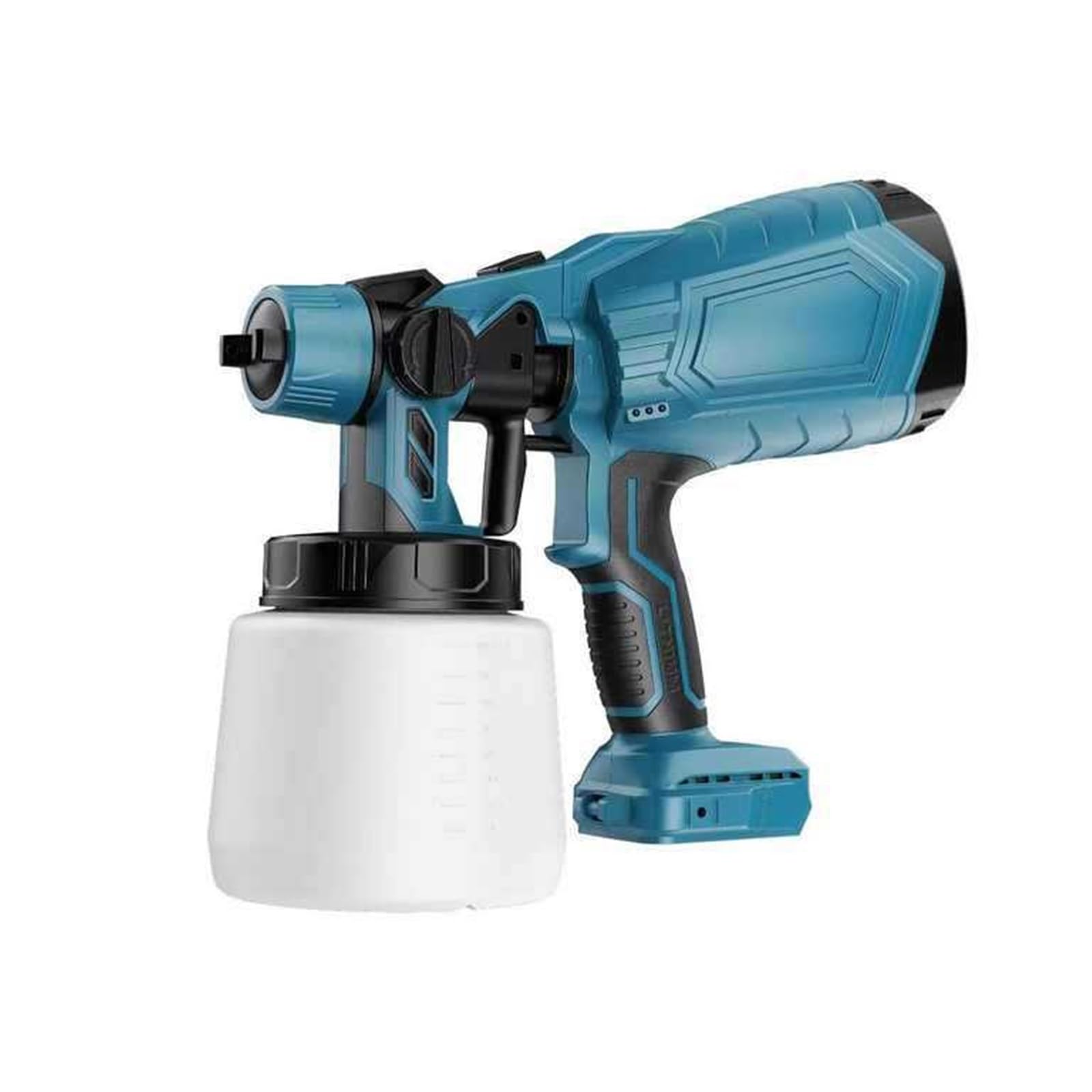 Pistola Rociadora, Pistola pulverizadora de pintura HVLP litio inalámbrica, sin aire alta presión for látex y aceite