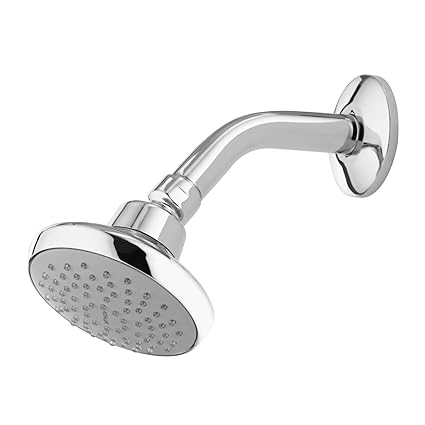 Kohler Complementary Shower Head for Bathroom - Silver with Chrome Finish - Showerhead with Shower Arm and Flange - Wide Spray Coverage and Superior Water Flow - Shiny, Lasting Finish 16356IN-A-CP