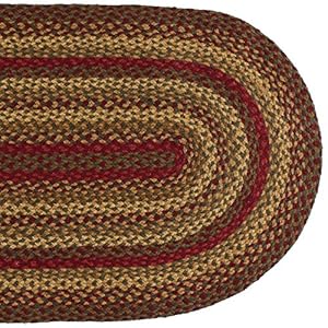 Ihfhomedecorcinnamonpremiumbraidedcollectionprimitiverusticfarmhousejutecotton30daysriskfreeaccentrugdoormatwinenaturalandshadeofbrowns27x48oval  Urban Country Home Decor Ihf home decor cinnamon premium braided collection primitive rustic farmhouse jutecotton 30 days risk free accent rugdoor mat wine natural and shade of browns 27×48 oval  urban country home decor