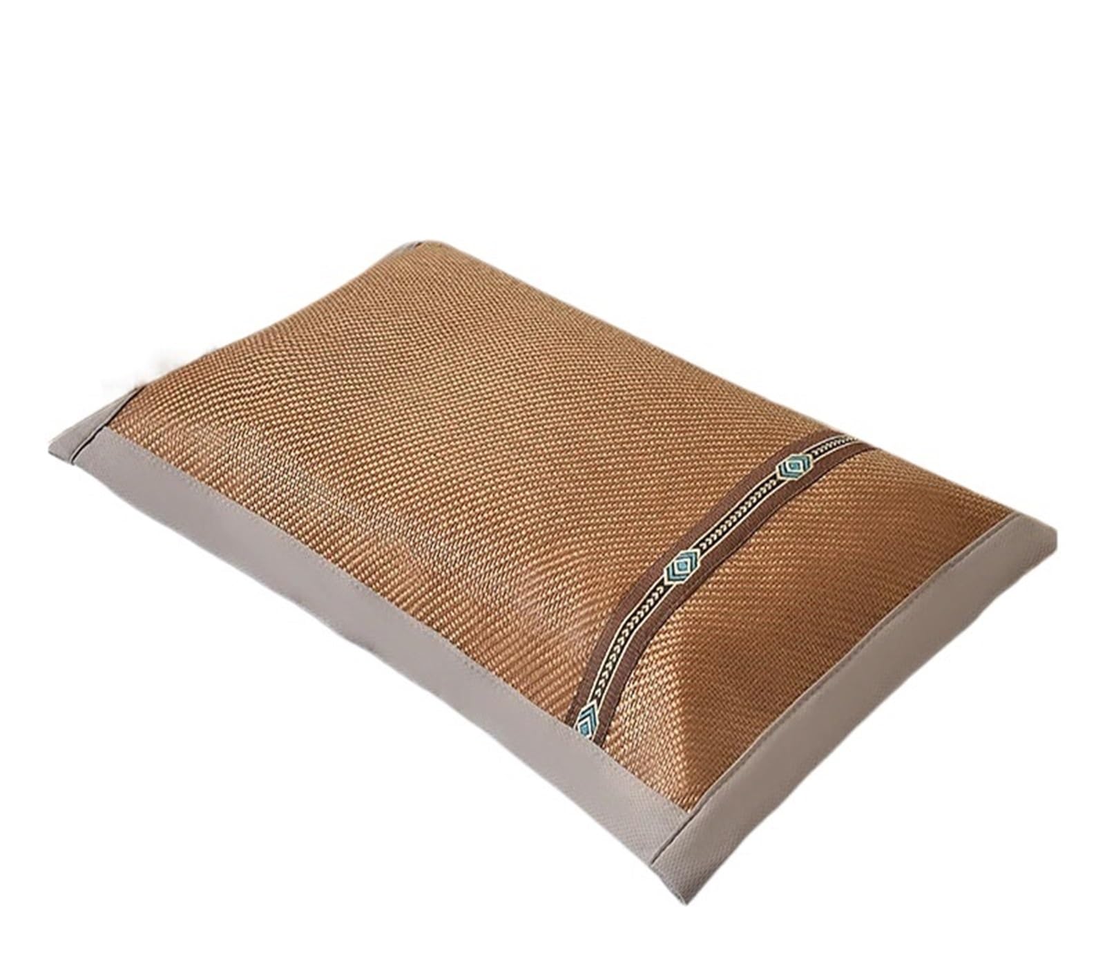 PJFCEWFDGX 35x55cm Buckwheat Pillow Cooling Firm Hulls Filling Bolster For Cool Sleep Support(Style 6)