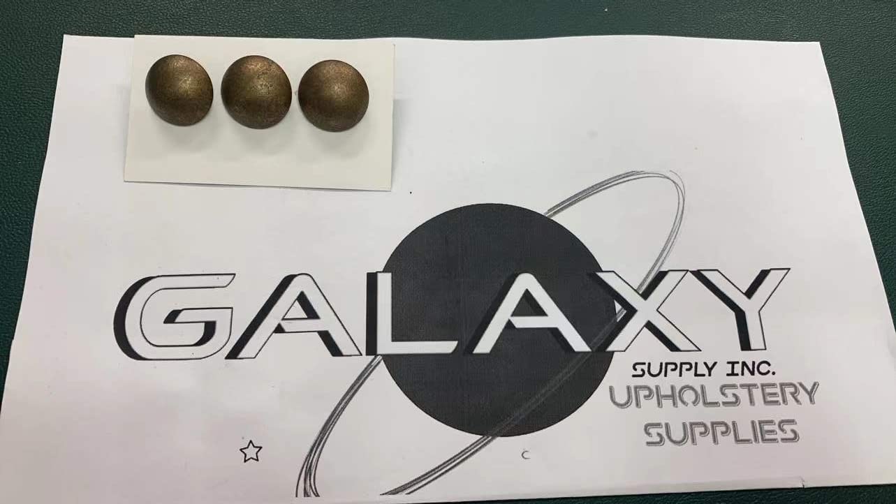 50 Qty: C.S.Osborne and Co. No. 7256-N 5/8 - Natural Decorative Nail/Post : 5/8