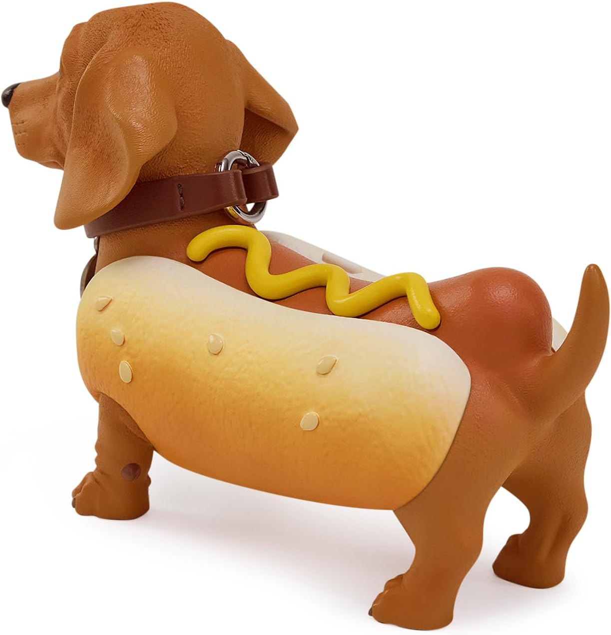 JW PEI Women's Dachshund Hot Dog Bag - Brown/Yellow - Image 3