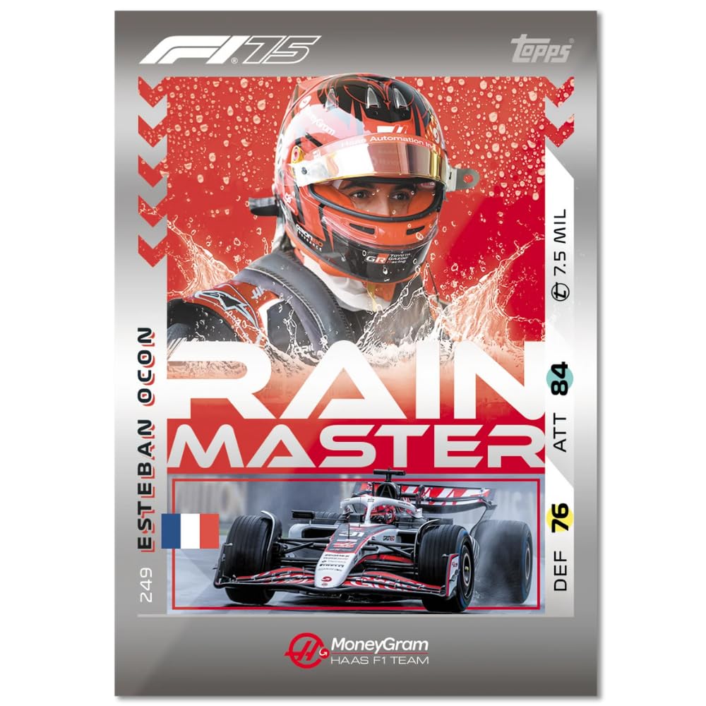 Topps Turbo Attax Formula 1 2025 - Caja completa - contiene 24 paquetes de Turbo Attax (240 tarjetas).