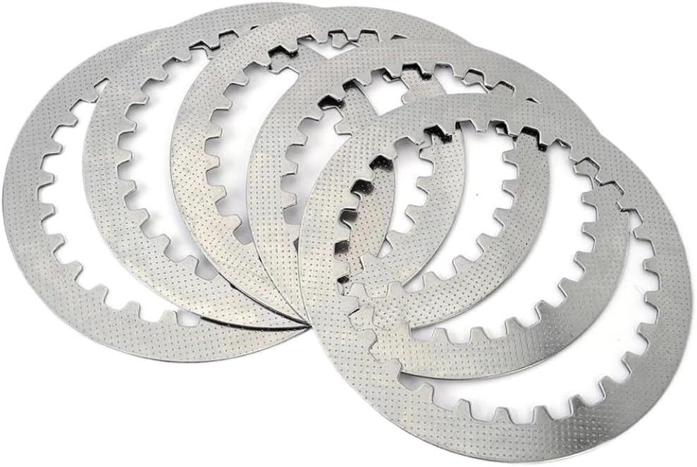 Universal Fit Clutch Friction Disc Plate Kit Compatible with 5Y1-16321-00 6 360-16325-00 5 1.2 TT 250G 250H 250J Aftermarket Replacement Part Number for Vehicle Models