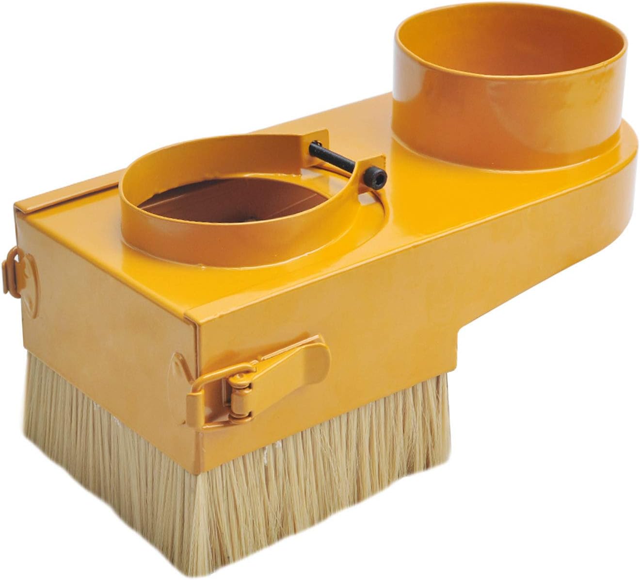 Daedalus Upgraded Version Orange Spindle Dust Shoe Cover Cleaner for CNC Router Engraving Milling Machine (100mm Spindle Dust Cover)