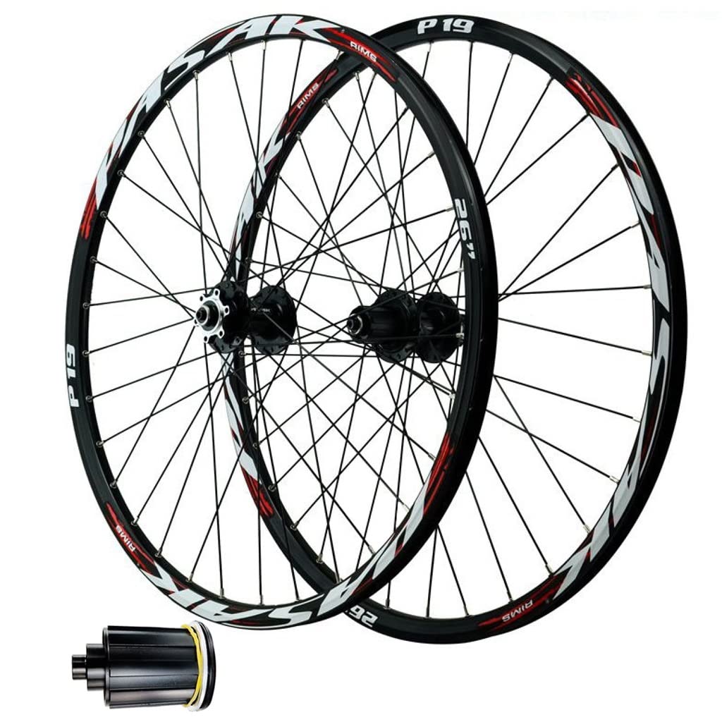 MTB ホイール 26インチ 新品 リムブレーキ LPYDWZ-H2011 Amazon | LPYDWZ パープルマウンテンバイクホイール 26/27.5/29
