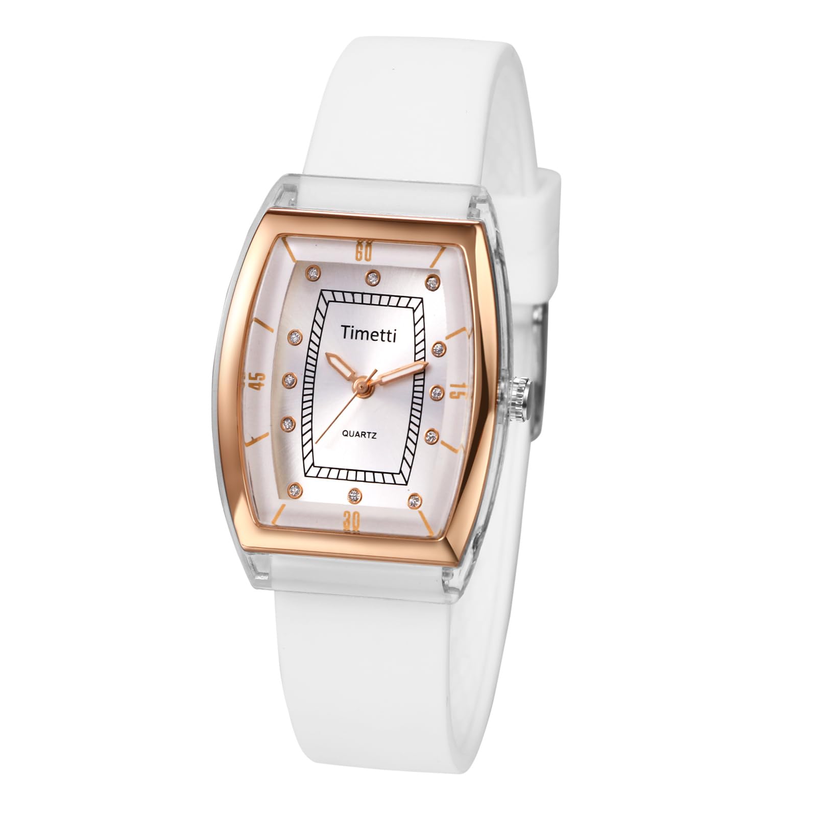 JewelryWe Uhren Damen Analog Quarz Armbanduhr Klassisch Einf