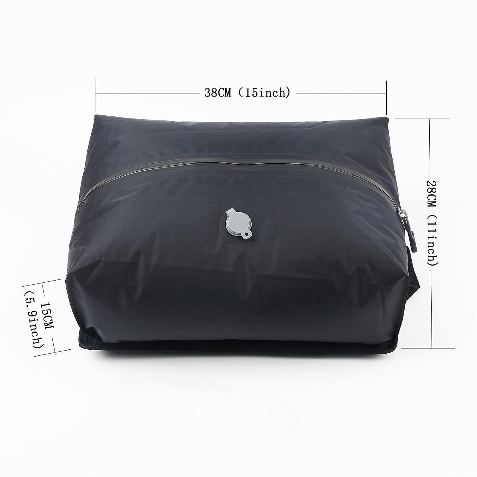Bolsas de vacío para Equipaje y Mochilas, organizadores de mudanzas, Negro, Individual