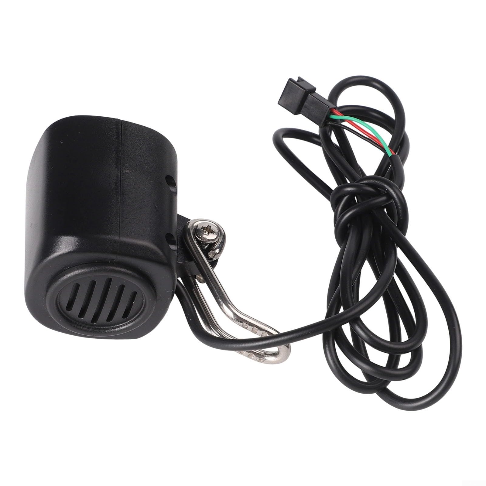 Fanale anteriore a LED per bicicletta elettrica, 36-60 V, in ABS, impermeabile, con corno per e-scooter per e-bike, compatibile con collegamento a 3 linee