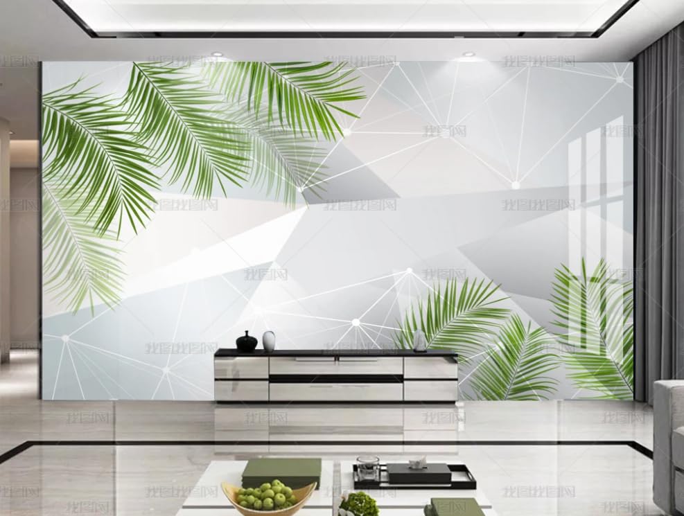 Papier peint intissé forêt tropicale décor mural haut de gamme