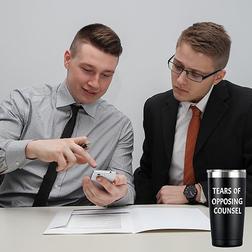 Miniatura 6 de Regalos de abogado, regalos de abogado para hombres, vaso de lágrimas de abogado, abogado, estudiantes de derecho paralegal, graduación, cumpleaños,