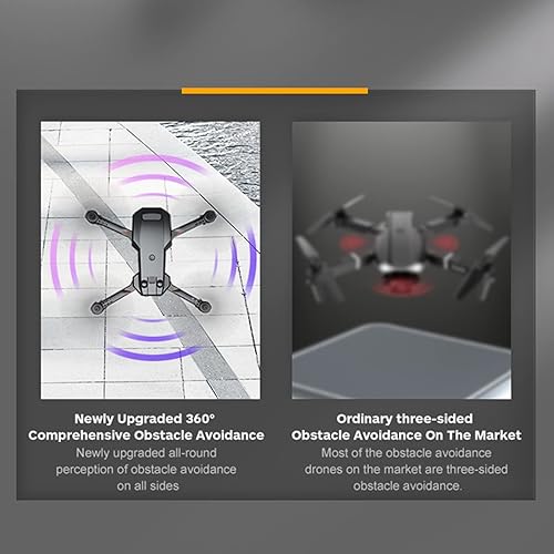 Miniatura 7 de GoolRC Drone RC con cámara 4K Dual Camera RC Quadcopter con función 4 lados Evitación de obstáculos Waypoint Vuelo Control de gestos Bolsa de