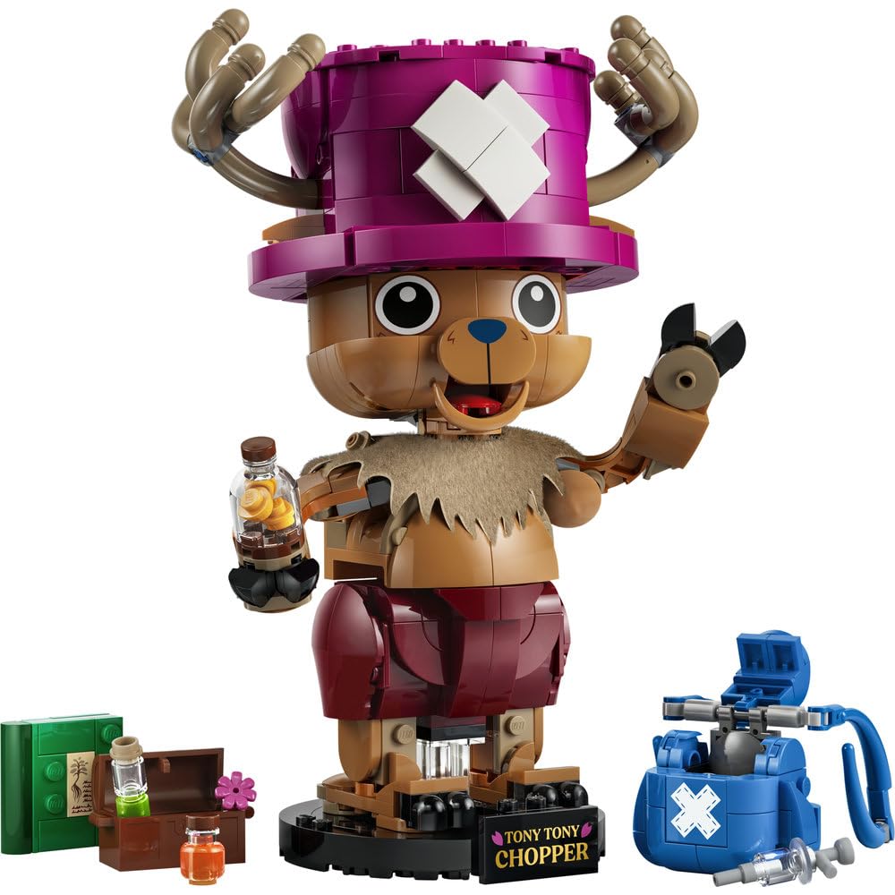 LEGO ONE PIECE Tony Tony Chopper 75643 | Postać ONE PIECE, model do zbudowania, prezent dla fana anime 9+, 577 elementów