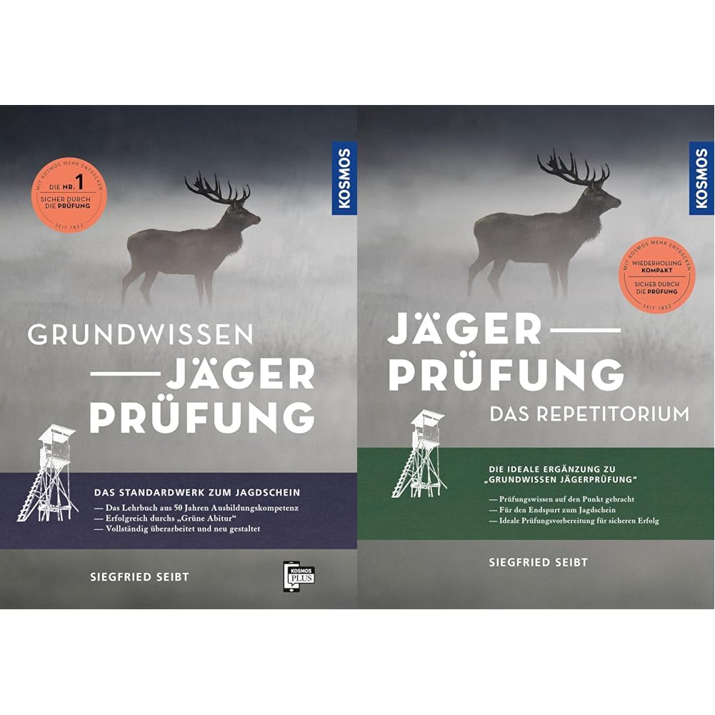 Bundle aus Grundwissen Jägerprüfung + Jägerprüfung - das Repetitorium
