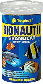 Ração Para Peixes Marinhos Bionautic Granulat 55g Tropical