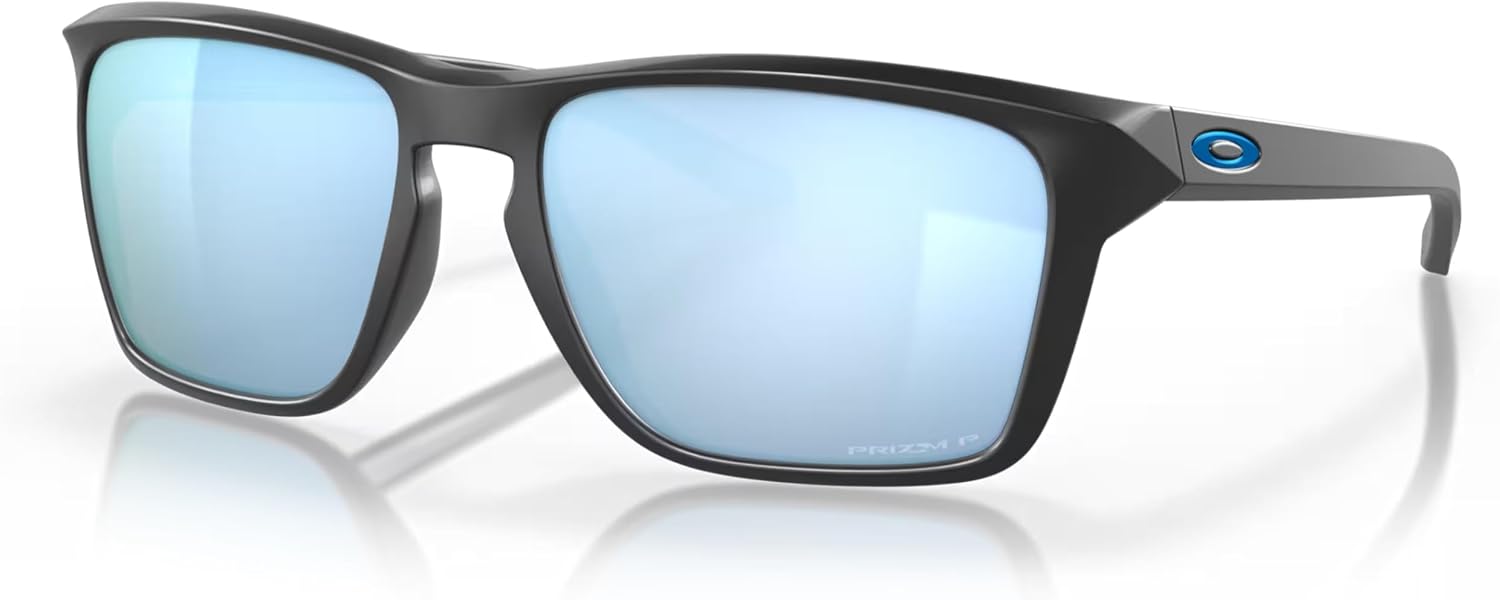 Oakley Sylas Sunglasses Matte Black with Prizm Deep H2O Water Polarized Lens 57mm