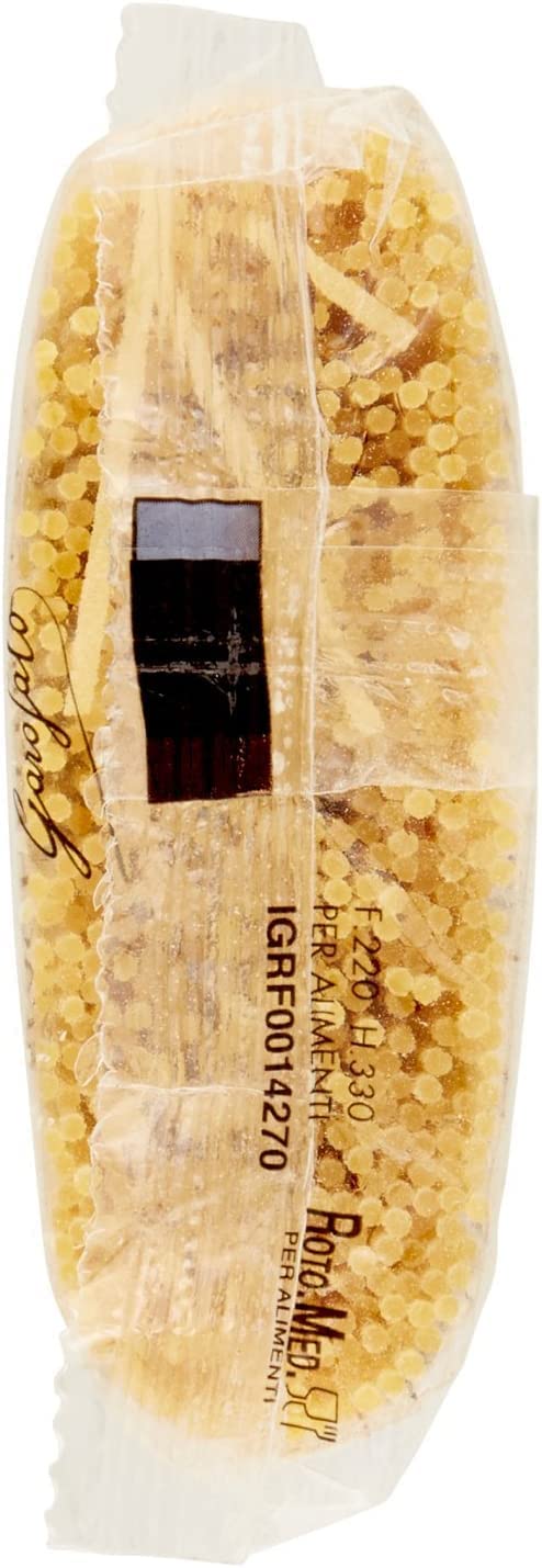 10x Spaghettini N. 4 Neapolitanische Hartweizengrieß Packung mit 500g Pasta IGP + Italian Gourmet polpa 400g