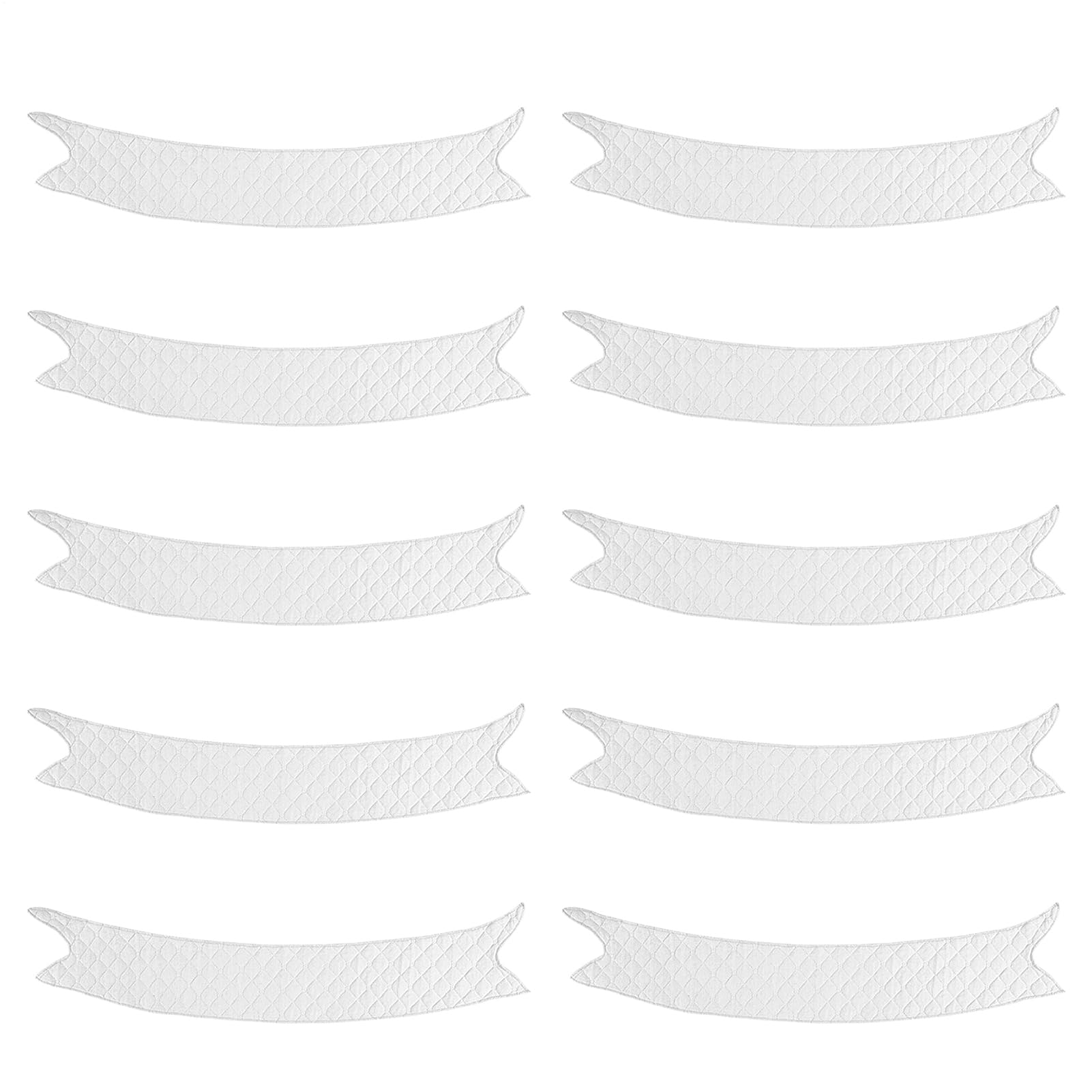 Almohadillas de sudor para bra reutilizables insertos lavables de 29,14 x 4,13 pulgadas 8