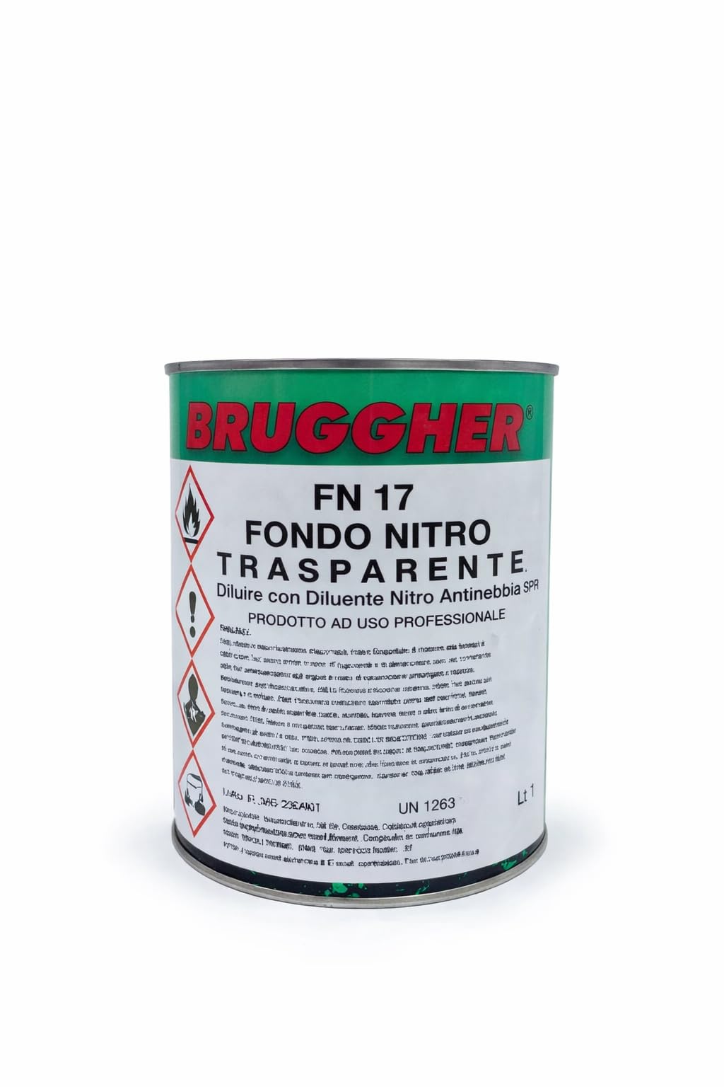 Fondo Nitro Turapori Trasparente per legno Rapido Riempitivo Carteggiabile (5L)