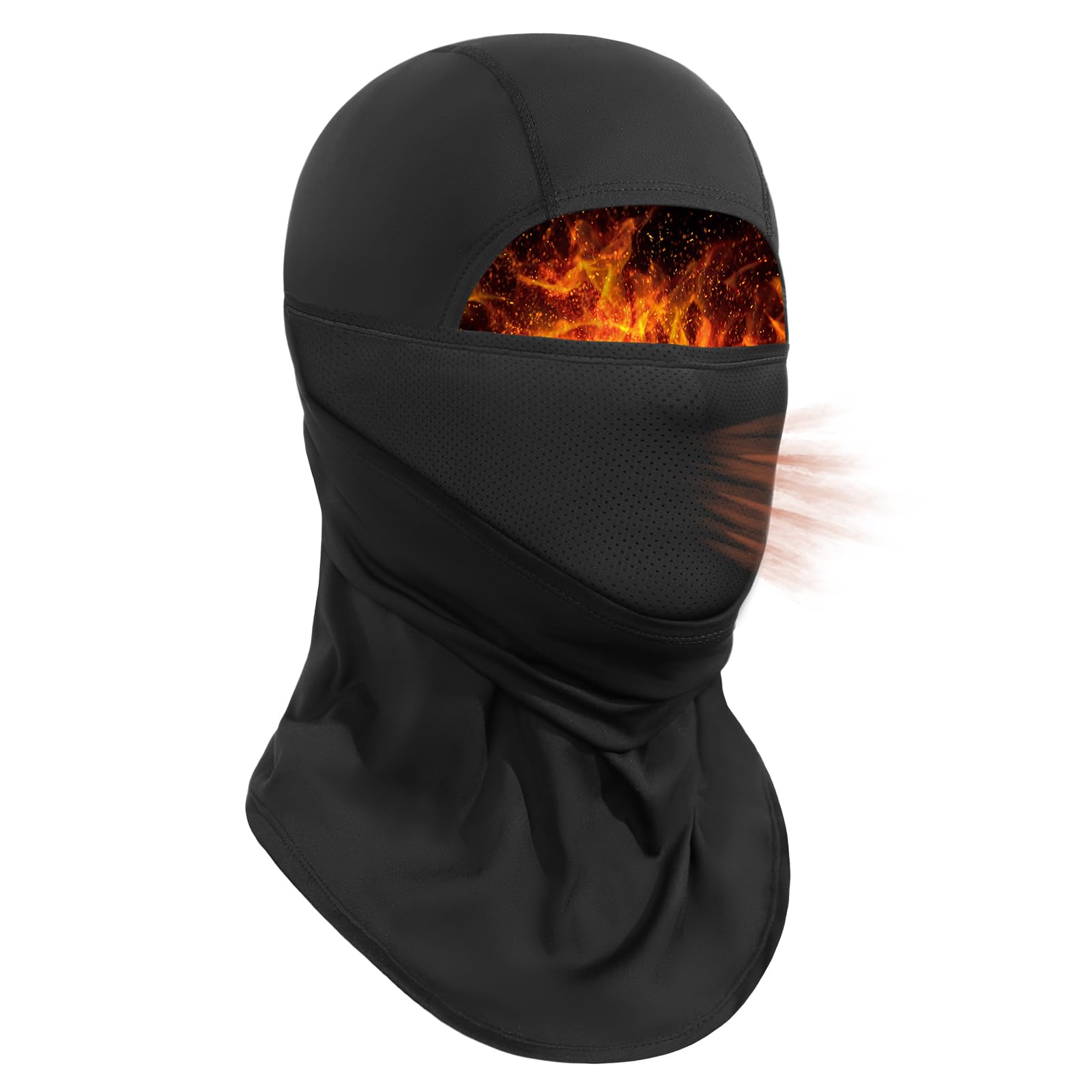 Achiou Ski Mask for Men Women Dual-Layer Balaclava Cold Weather Windproof Face Mask Shiesty Breathable Thermal Sheisty