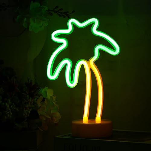 Miniatura 3 de Letrero de neón de 3 piezas, luces de neón de flamenco rosa, luces de neón alimentadas por USB, luces de neón alimentadas por USB, regalos de