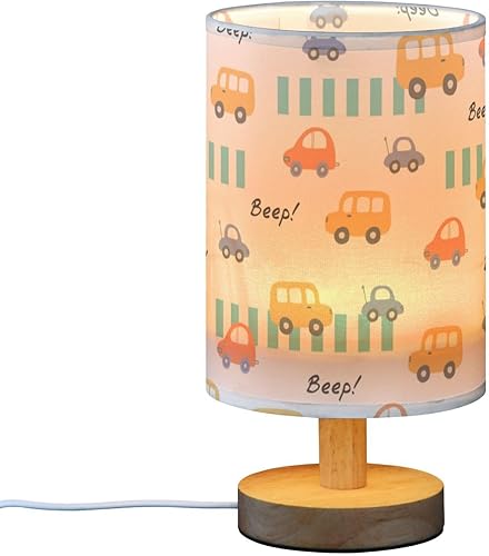 Bedside Lamp Nightstand Light Soft Light Cute Car Beep Lamp for Study Bar