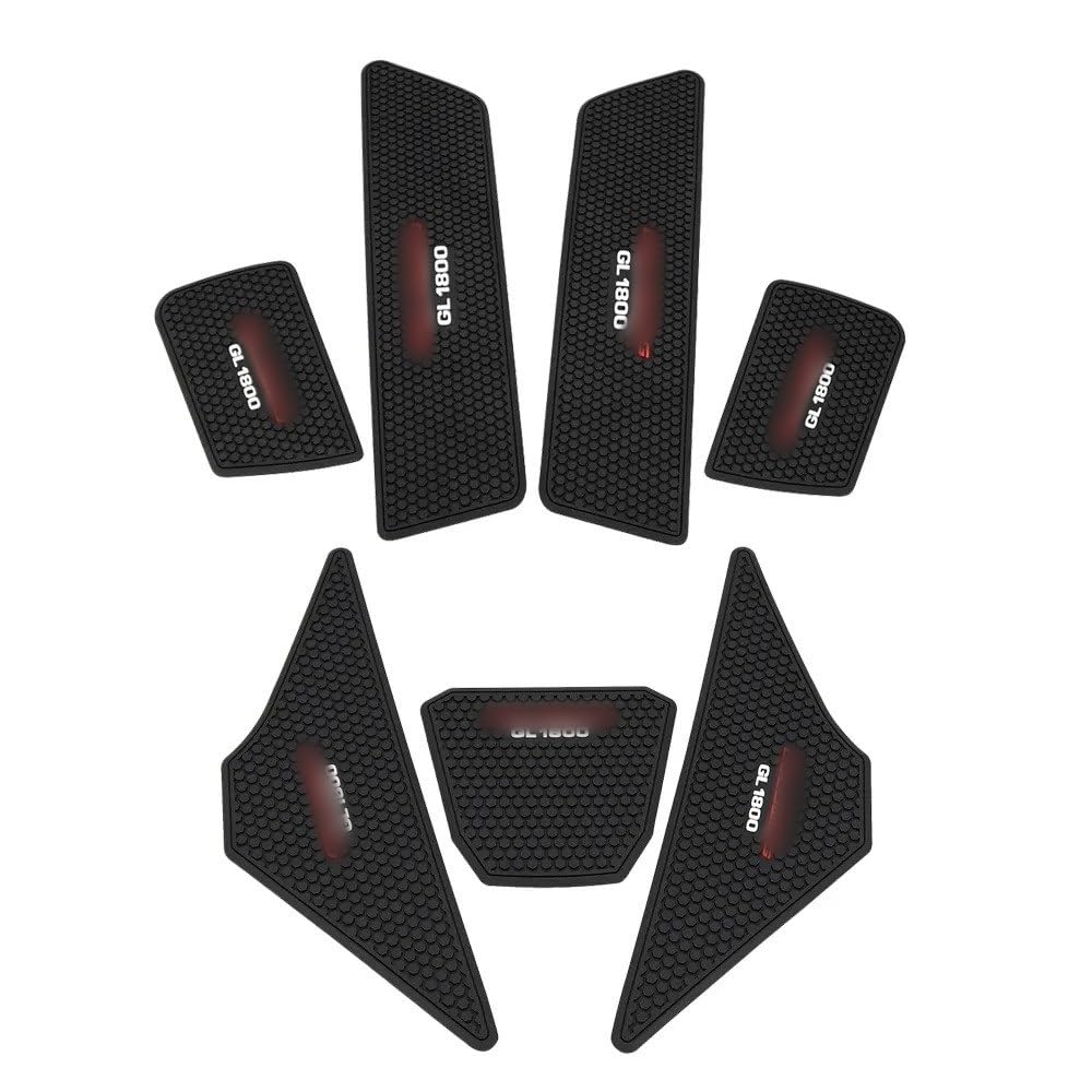 Etiqueta engomada del tanque Para Wing1800 almohadilla depósito para motocicleta pegatinas para maletero Protector tanque combustible calcomanía rodilla agarre tracción