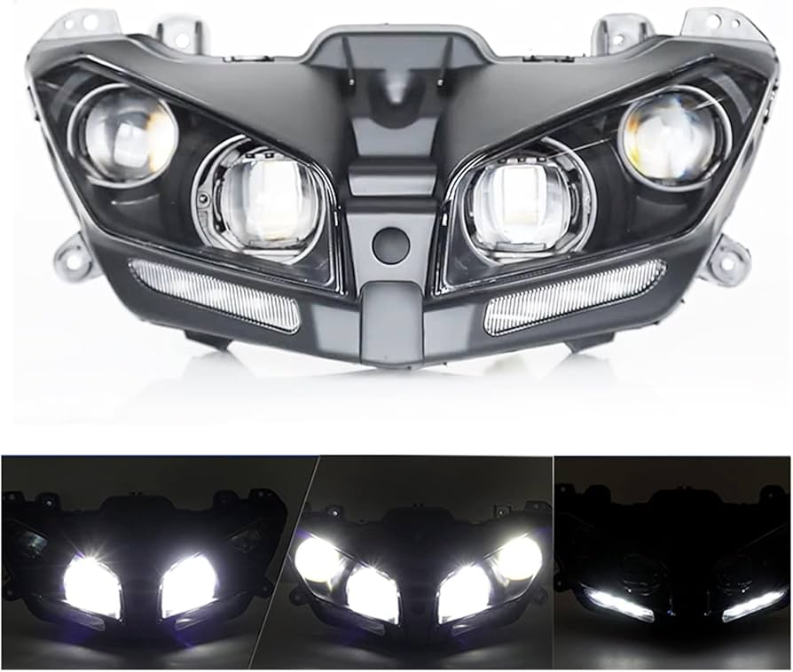 Amazon | MT09 2017-2020 ヘッドライト オートバイ LED ランプ DRL