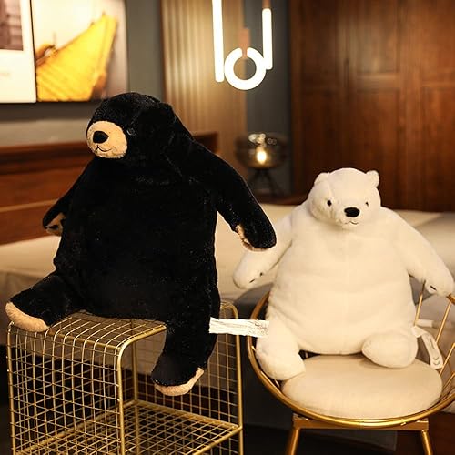 Miniatura 4 de MIAOHAHA Oso de Peluche de 23.6 Pulgadas Oso de Peluche de Peluche Oso de Peluche de Selva Animal de Peluche de Muñeca Decoración del Hogar Regalo