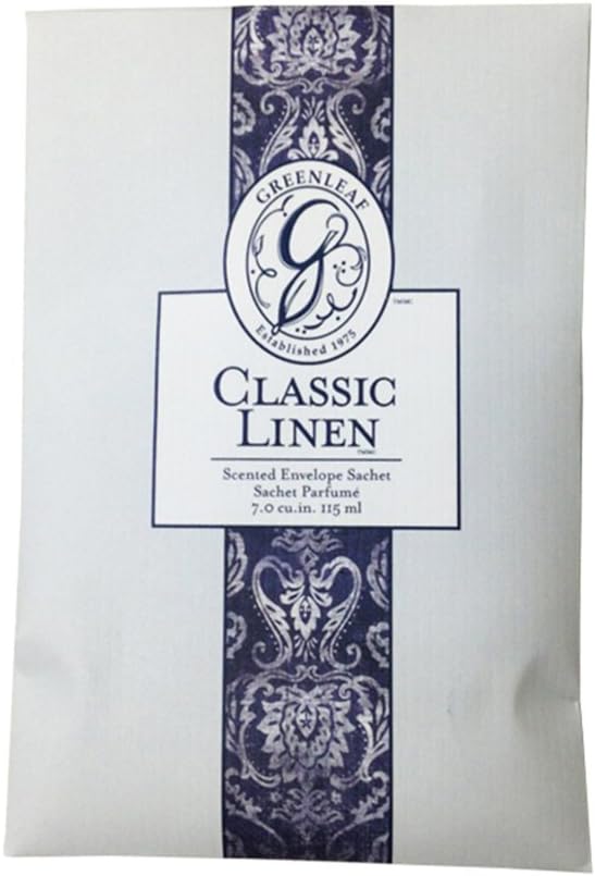 Greenleaf Scented Sachet, Classic Linen - 115ml