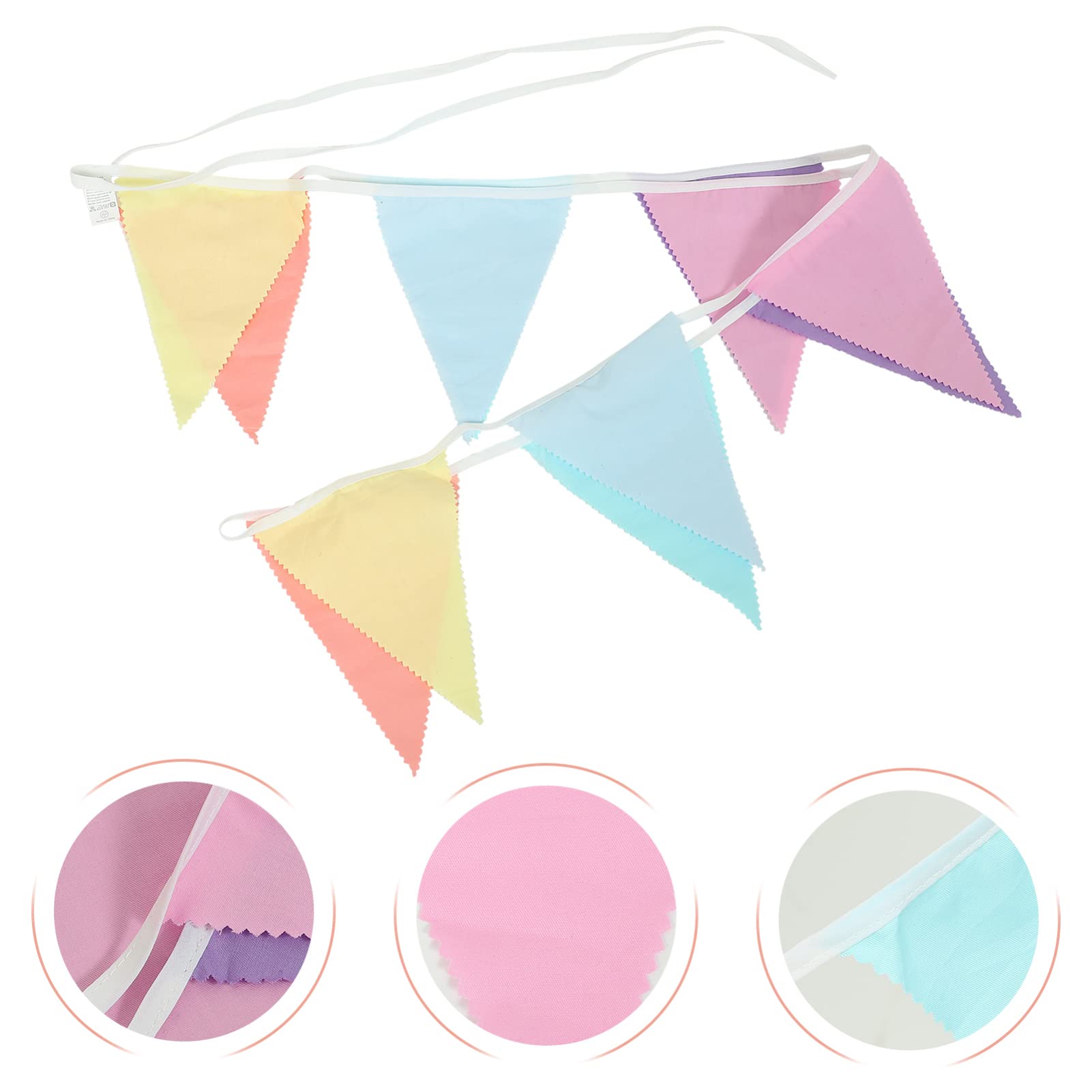 Cabilock 5 Pezzi Bandiere A Forma Di Y Uniche Per Decorazioni Da Giardino Per Feste Di Compleanno Matrimoni Uso/esterno