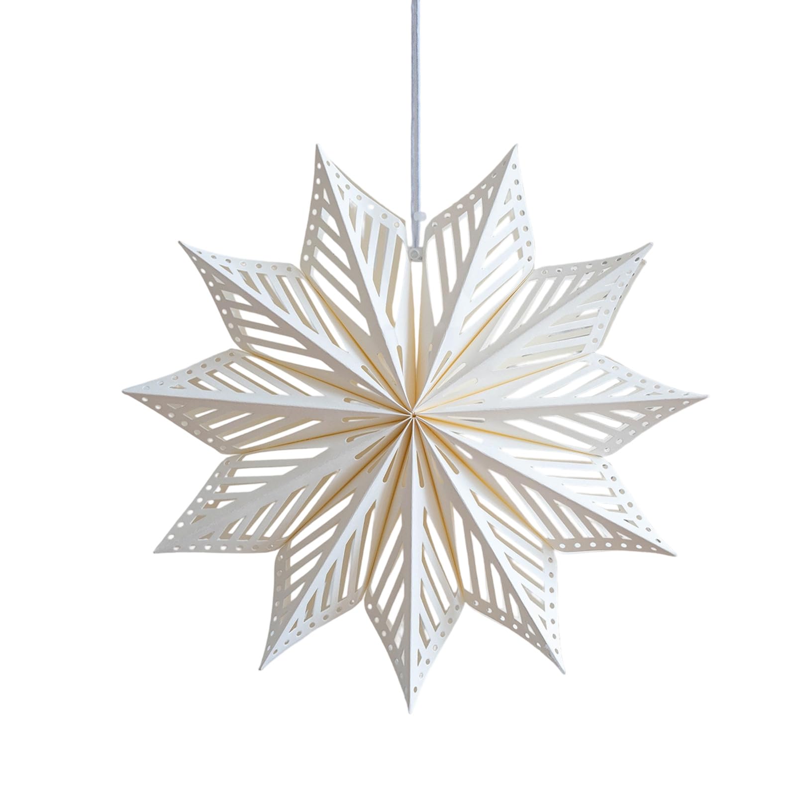 KAQNTUD Christmas Tree Decoration Snowflakes Decorations Waterproof Paper Craft for Christmas Party Interior Decoration Durable Paper Snowflakes Ornament
