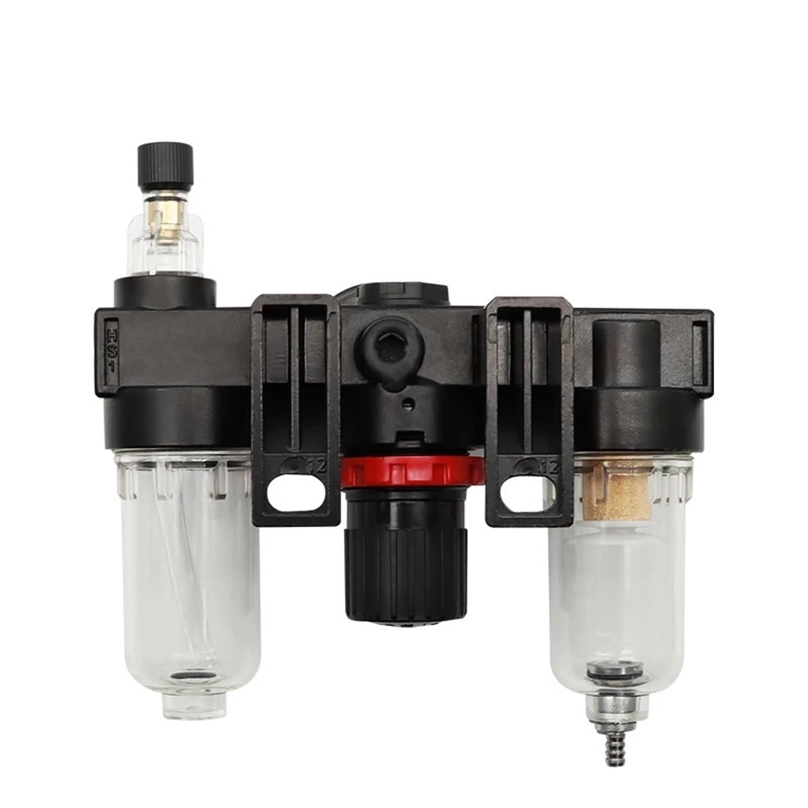 AC2000-5.7 cm regulator ciśnienia manometr sprężarki powietrza filtr oleju separator wilgoci do filtrów wody osuszanie 1 szt. (AC-EU(SMPM20))