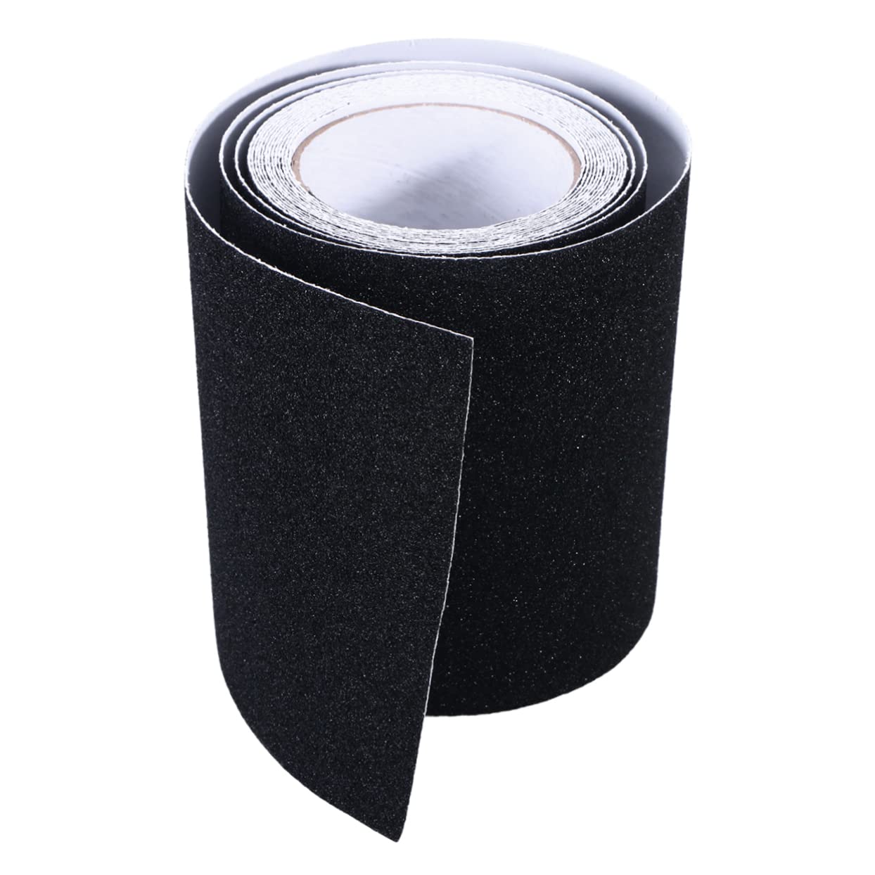 Nastro Antiscivolo Adesivo in PVC per Scale 5m X 15cm Nero | Strisce Adesive Antiscivolo per Scale, Tagliabile, su Piastrelle, Gradini, Treads e Scaffolding