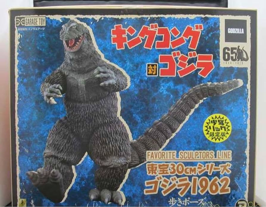 未展示　ゴジラ1962 テッシュボックス　酒井ゆうじ　少年リック　エクスプラス 美品少年リック限定ゴジラ1962 エクスプラス酒井ゆうじ井上アーツ