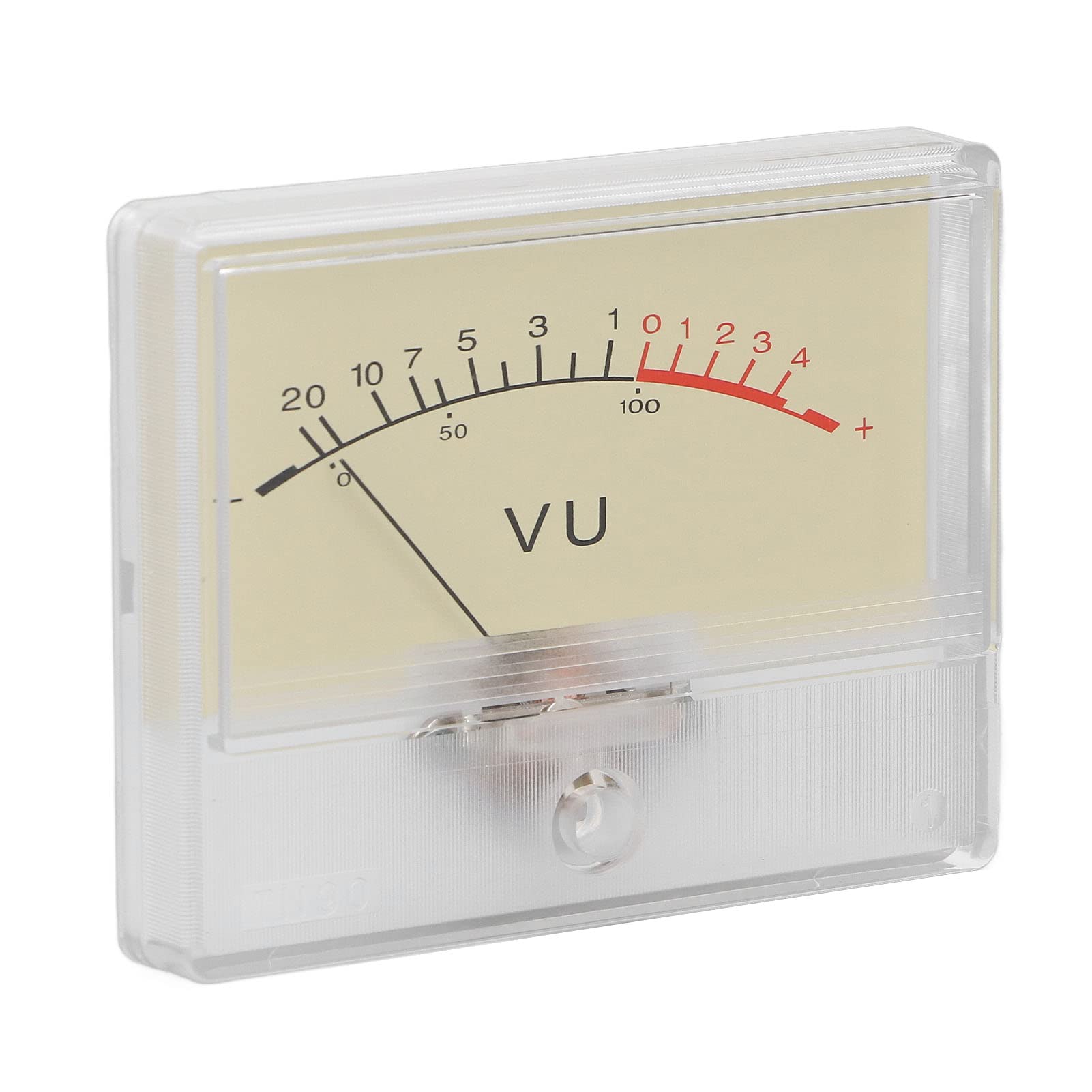 Rengue Indicatore di Livello VU Meter con Scheda Driver 2 Pezzi Retroilluminazione Regolabile Preamp Kit per DIY Home Recording Studio Car